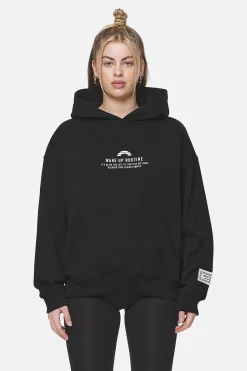 Pegador Hoodies|Idalia Oversized Hoodie Black