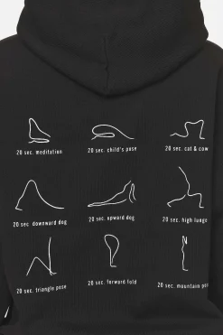 Pegador Hoodies|Idalia Oversized Hoodie Black