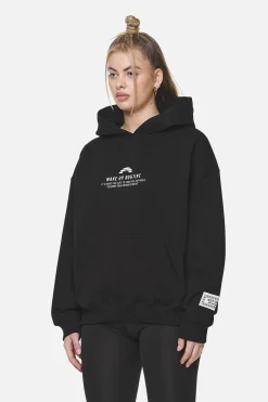 Pegador Hoodies|Idalia Oversized Hoodie Black