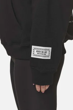 Pegador Hoodies|Idalia Oversized Hoodie Black