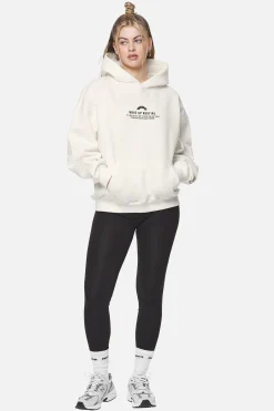 Pegador Hoodies|Idalia Oversized Hoodie  Washed Coconut Milk