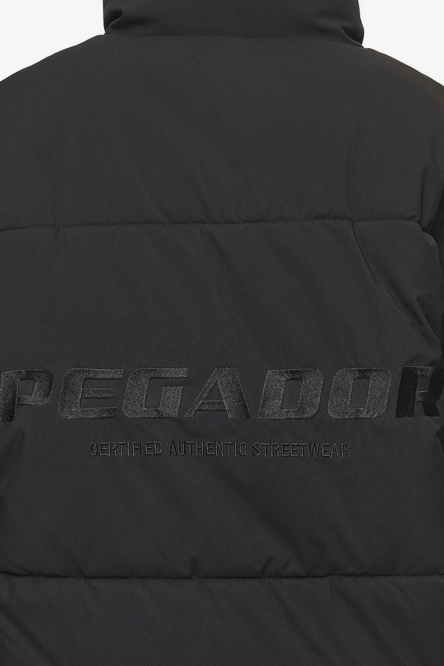 Pegador Jackets|Jara Oversized Boxy Puffer Jacket Black