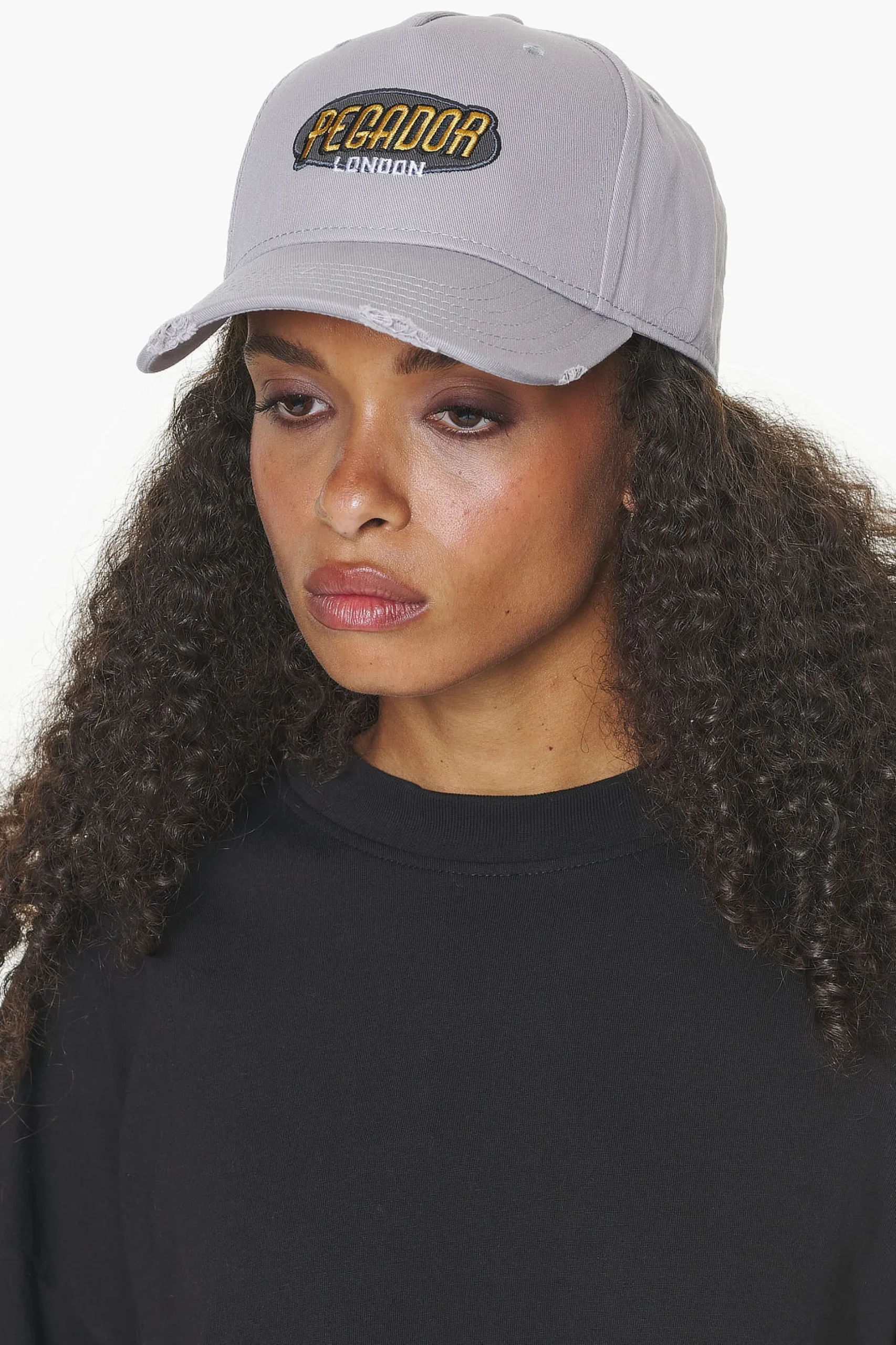 Pegador Caps & Hats|Jester Lnd Cap Distressed Grey Melange
