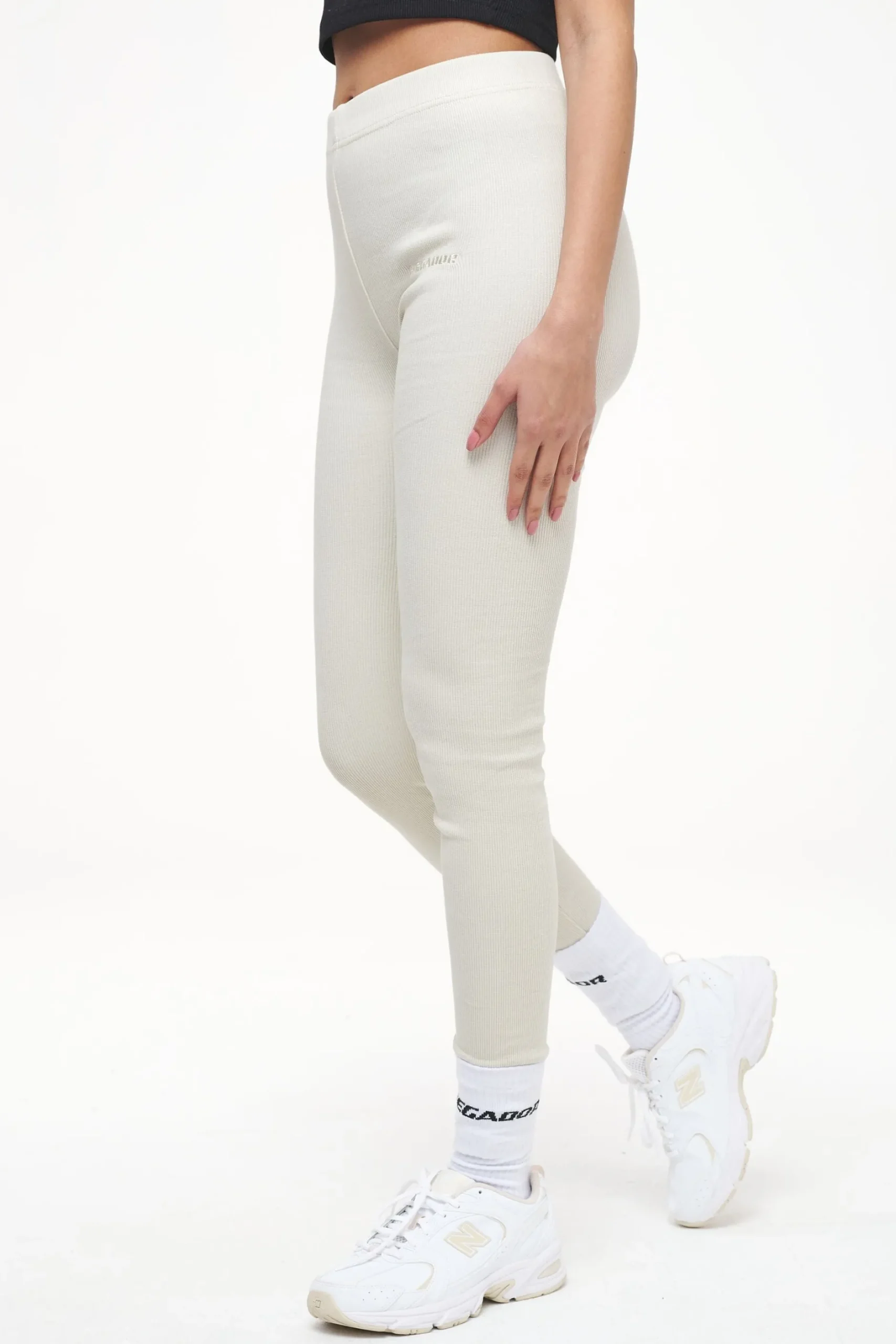 Pegador Leggings|Jill Rib Leggings Vintage Washed Angels Cream