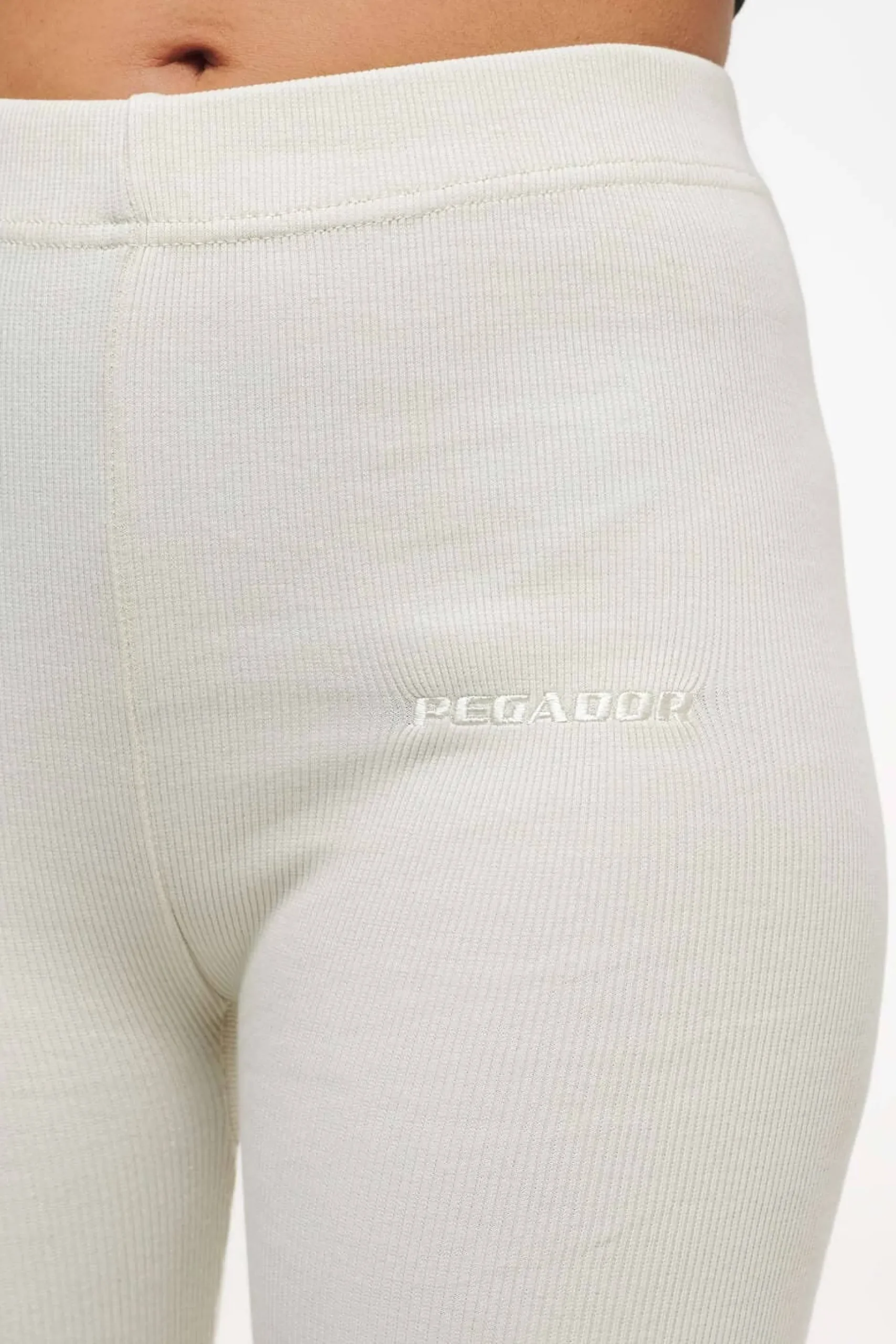 Pegador Leggings|Jill Rib Leggings Vintage Washed Angels Cream