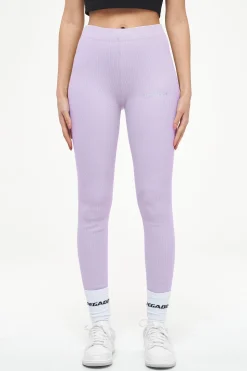 Pegador Leggings|Jill Rib Leggings Vintage Washed Purple Paste