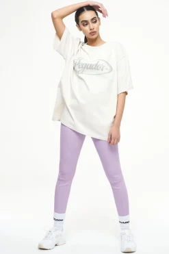 Pegador Leggings|Jill Rib Leggings Vintage Washed Purple Paste