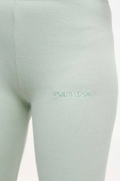 Pegador Leggings|Jill Rib Leggings Vintage Washed Milky Green