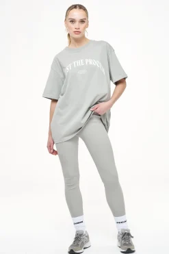 Pegador Leggings|Jill Rib Leggings Vintage Washed Quiet Gray