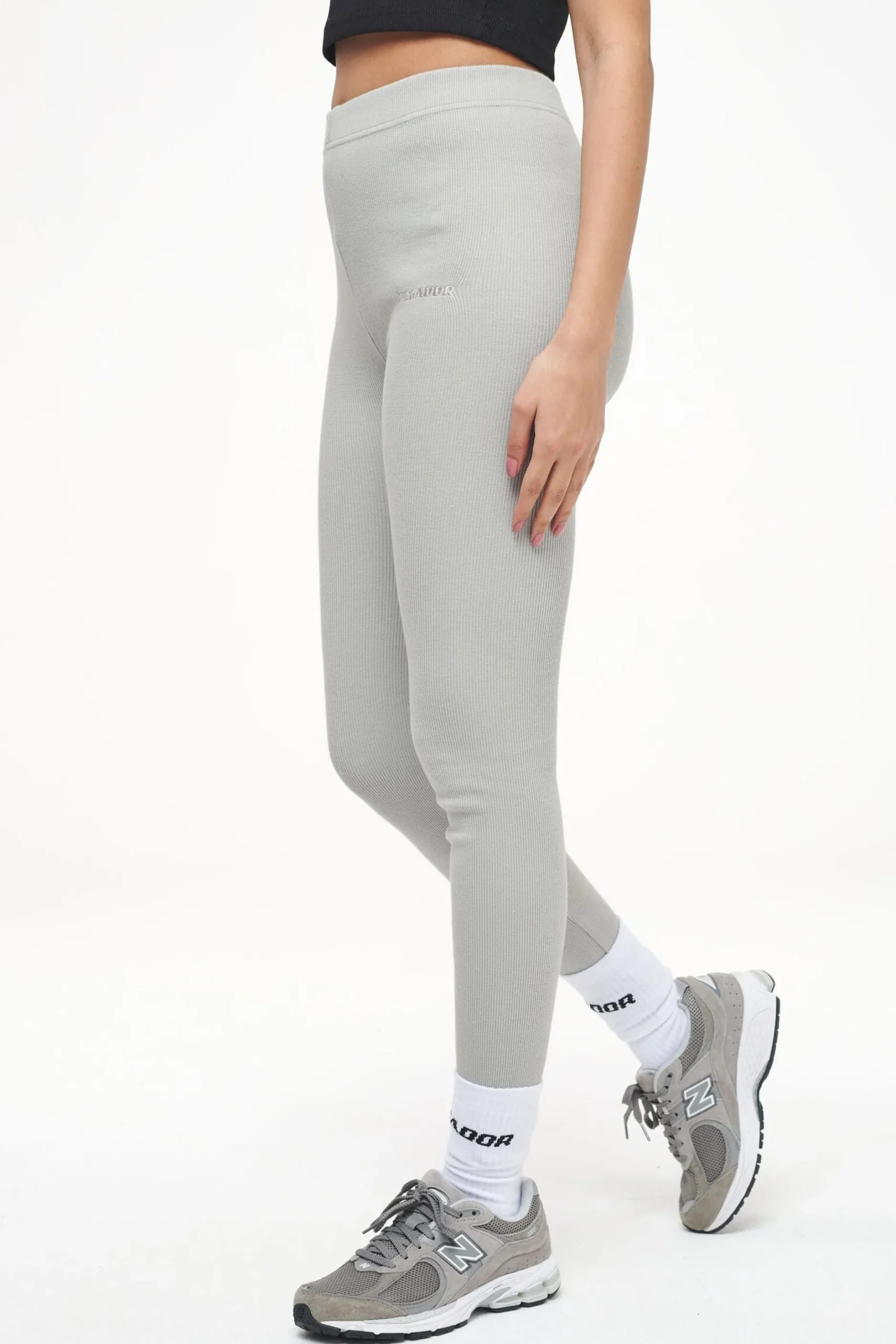 Pegador Leggings|Jill Rib Leggings Vintage Washed Quiet Gray