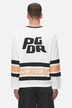 Pegador Longsleeves|Johnsen Mesh Longsleeve White Apricot