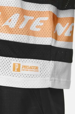Pegador Longsleeves|Johnsen Mesh Longsleeve White Apricot