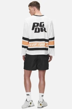 Pegador Longsleeves|Johnsen Mesh Longsleeve White Apricot