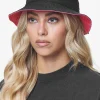 Pegador Caps & Hats|Juan Reversible Bucket Hat Black Strawberry