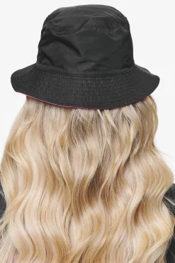 Pegador Caps & Hats|Juan Reversible Bucket Hat Black Strawberry