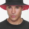 Pegador Caps & Hats|Juan Reversible Bucket Hat Black Strawberry