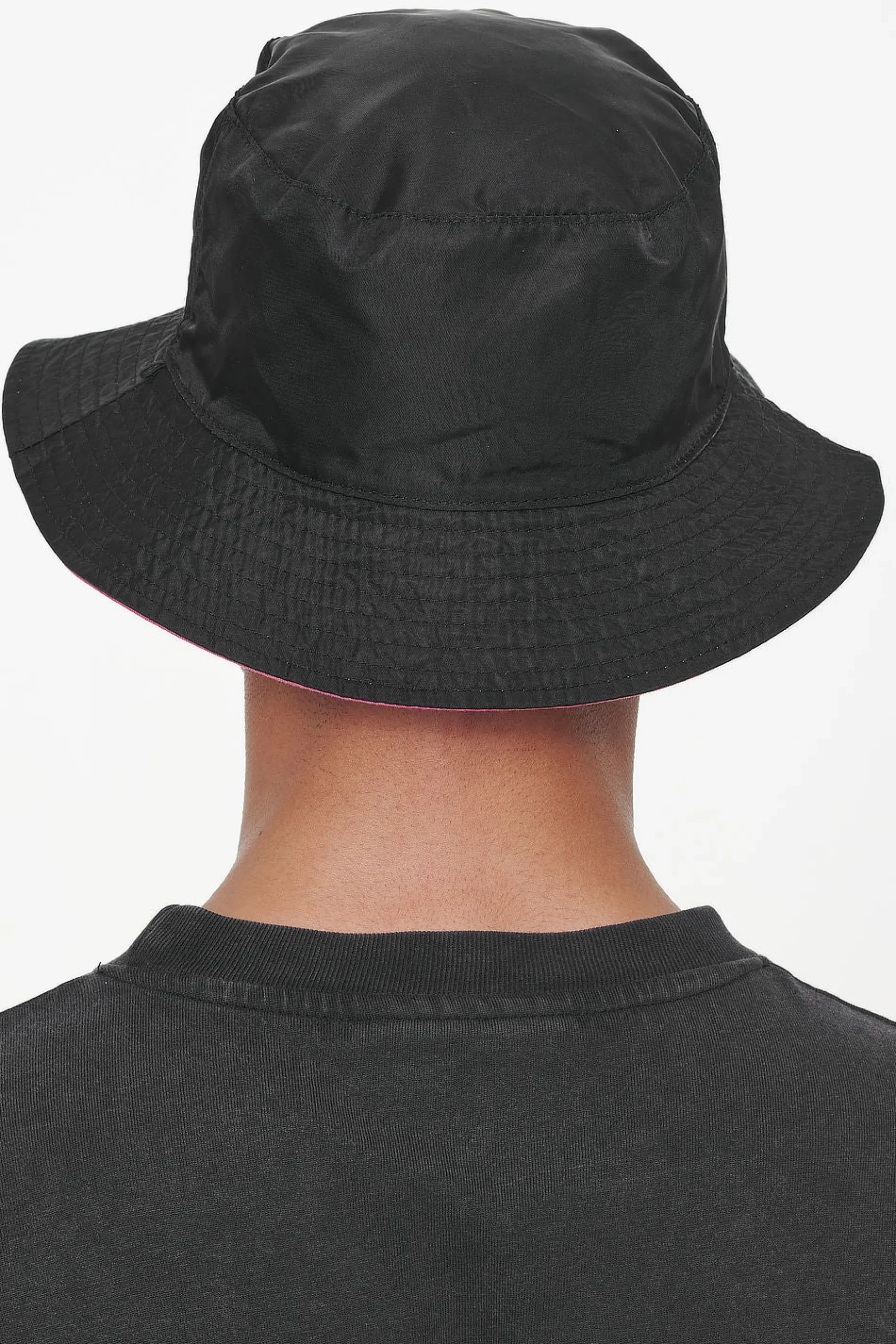 Pegador Caps & Hats|Juan Reversible Bucket Hat Black Strawberry