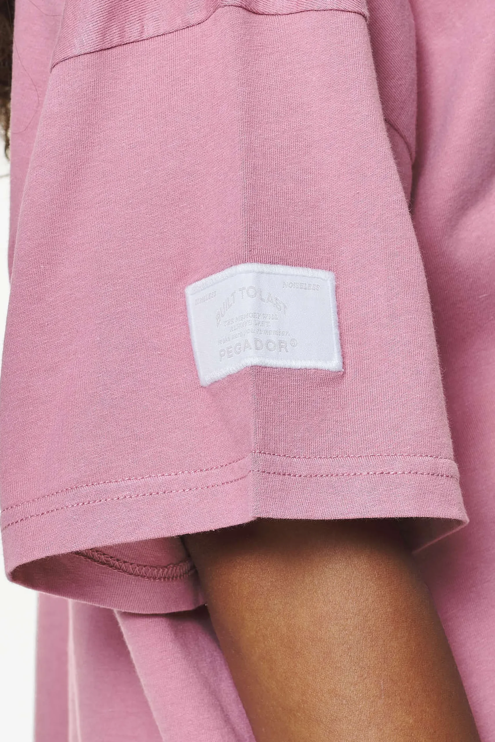 Pegador Tees|Keats Heavy Oversized Tee Vintage Washed Rust Pink