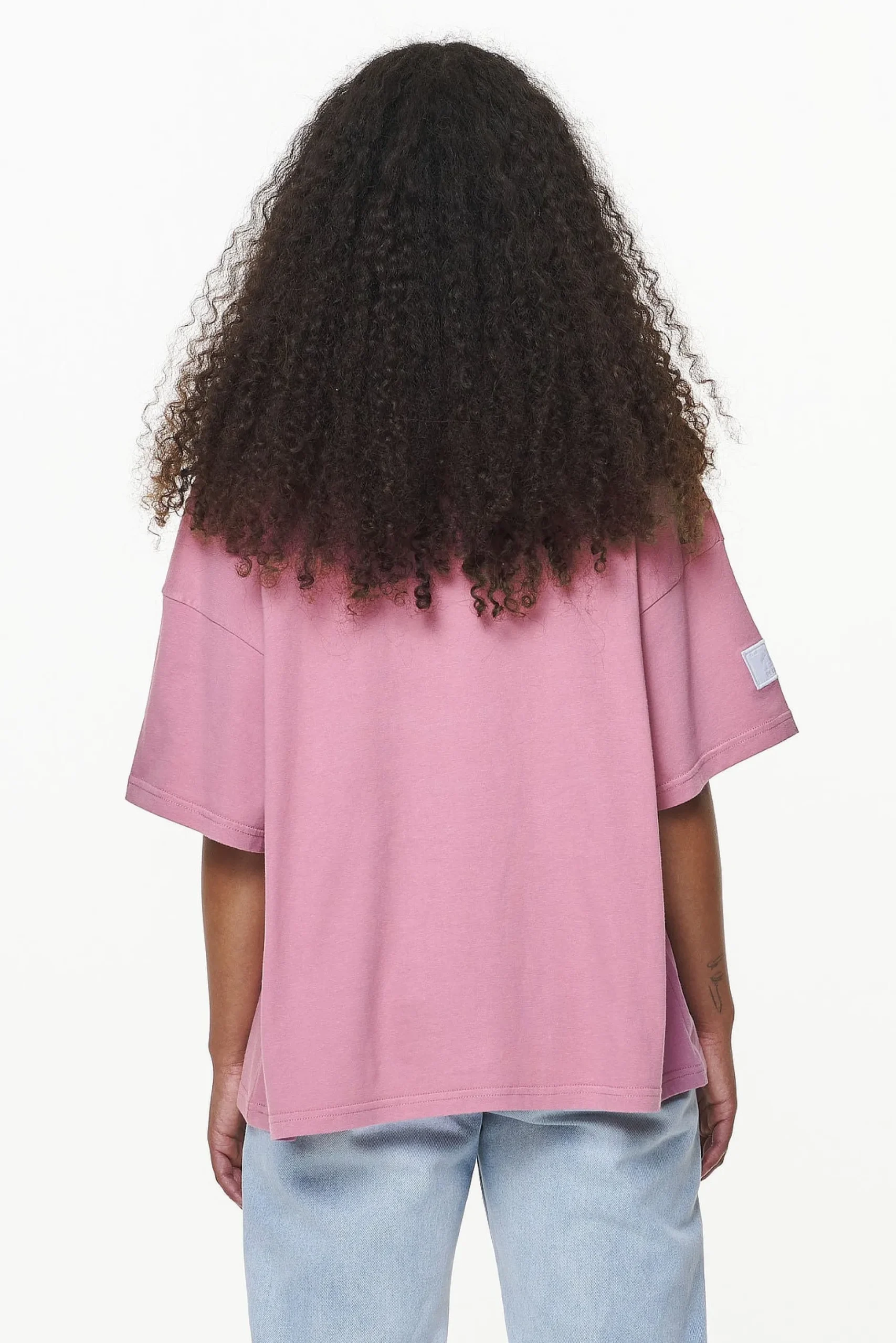 Pegador Tees|Keats Heavy Oversized Tee Vintage Washed Rust Pink