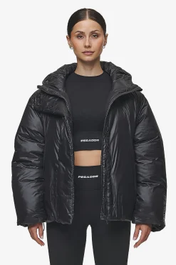 Pegador Jackets|Keboli Oversized Puffer Jacket Black