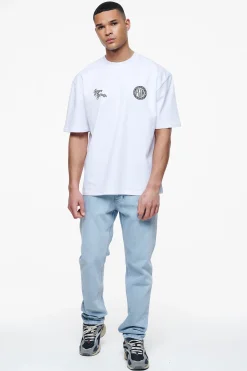 Pegador Jeans|Kelton Straight Jeans Washed Light Blue