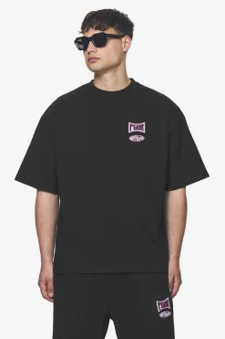 Pegador Tees|Keyes Terry Boxy Tee Washed Black