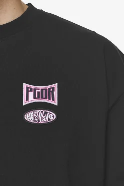 Pegador Tees|Keyes Terry Boxy Tee Washed Black
