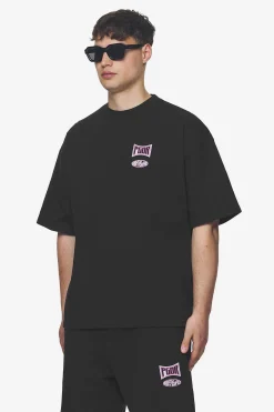 Pegador Tees|Keyes Terry Boxy Tee Washed Black