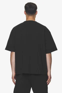 Pegador Tees|Keyes Terry Boxy Tee Washed Black