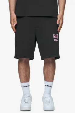 Pegador Shorts|Keyes Terry Shorts Washed Black