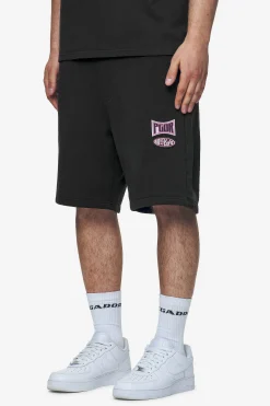 Pegador Shorts|Keyes Terry Shorts Washed Black
