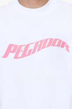 Pegador Tees|Kinley Boxy Tee White