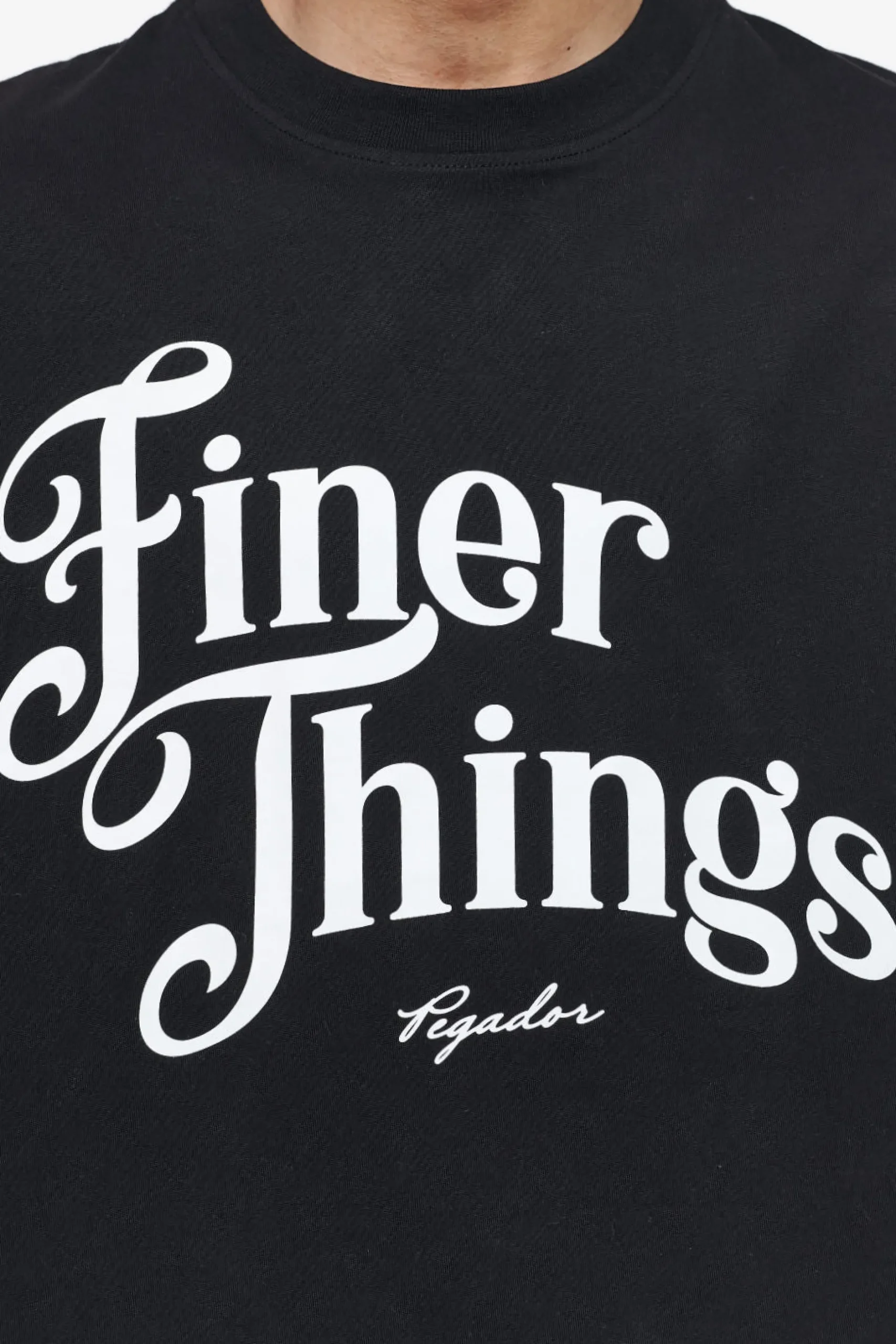 Pegador Tees|Kirk Oversized Tee Black