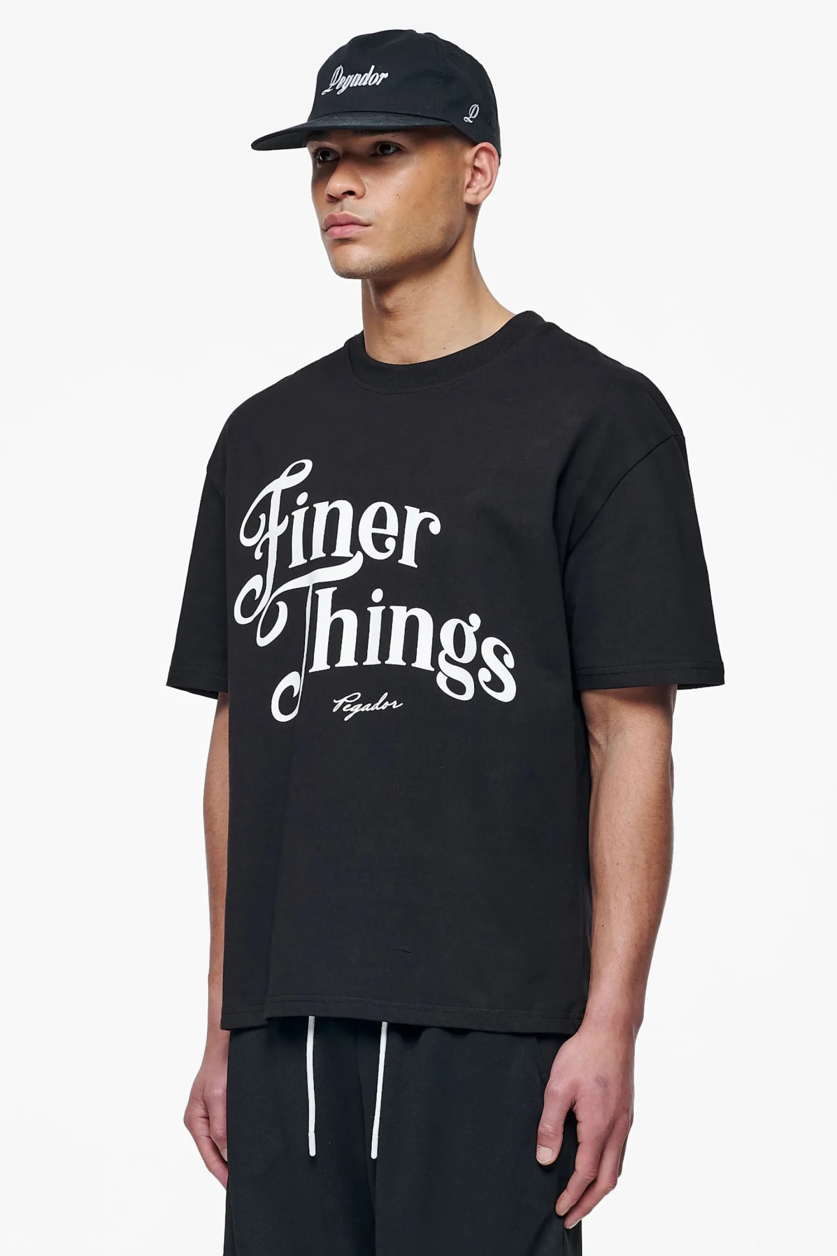Pegador Tees|Kirk Oversized Tee Black