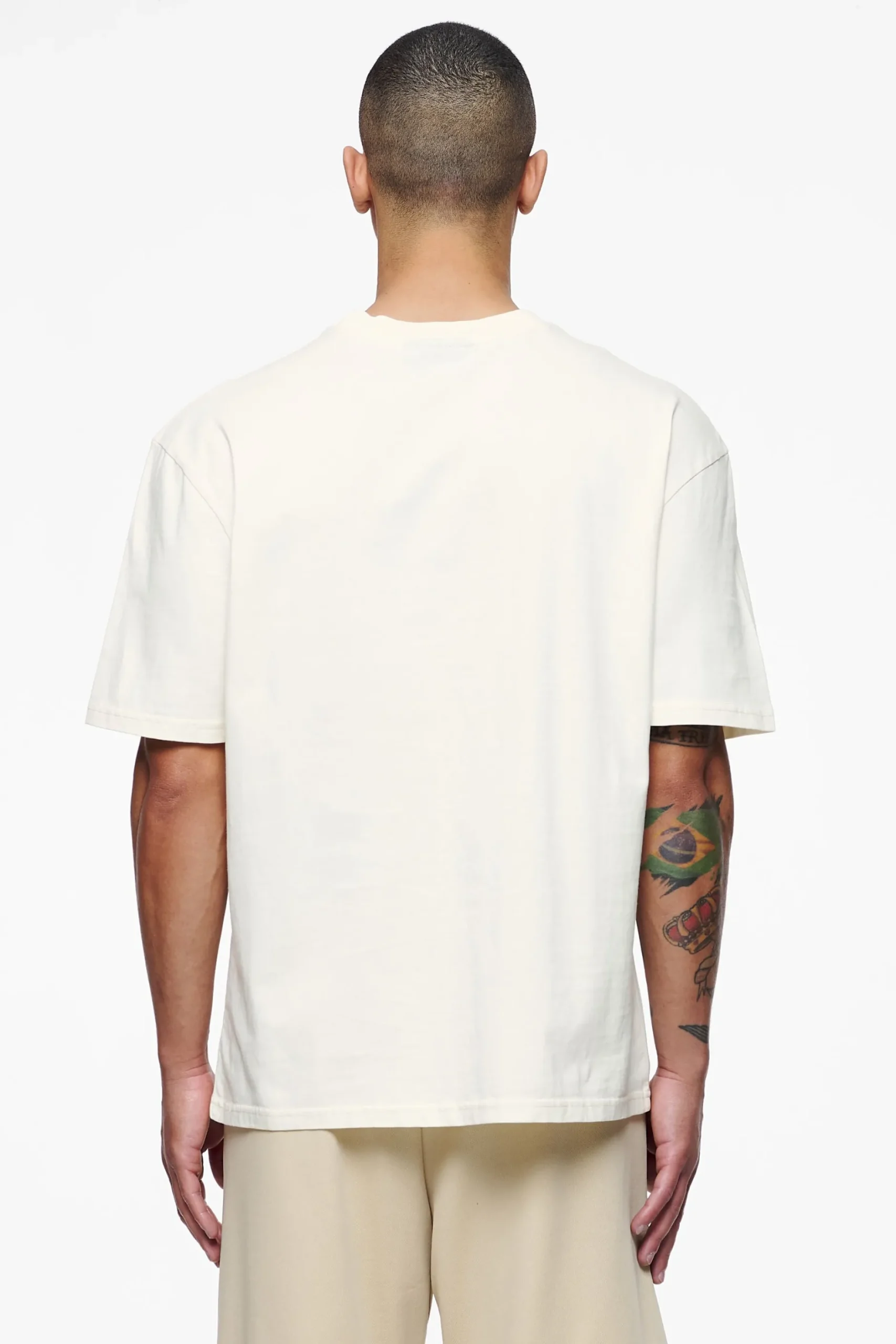 Pegador Tees|Kirk Oversized Tee Vintage Washed Unbleached