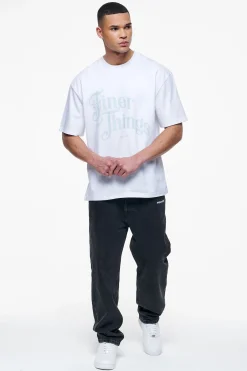 Pegador Tees|Kirk Oversized Tee White