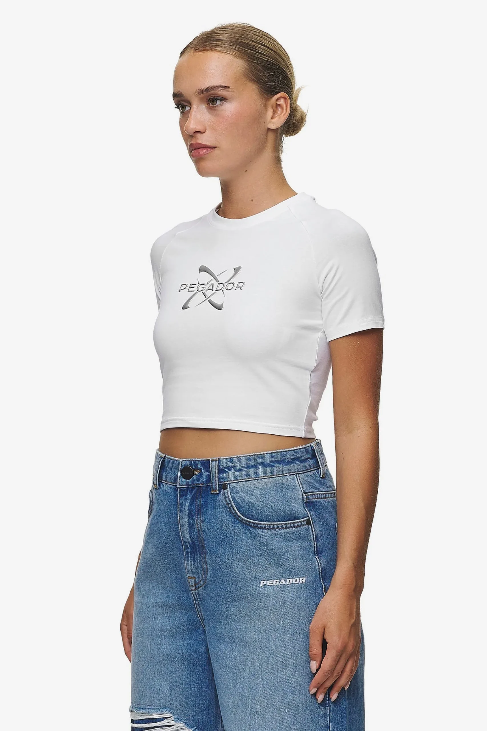 Pegador Tees|Klaria Baby Tee White