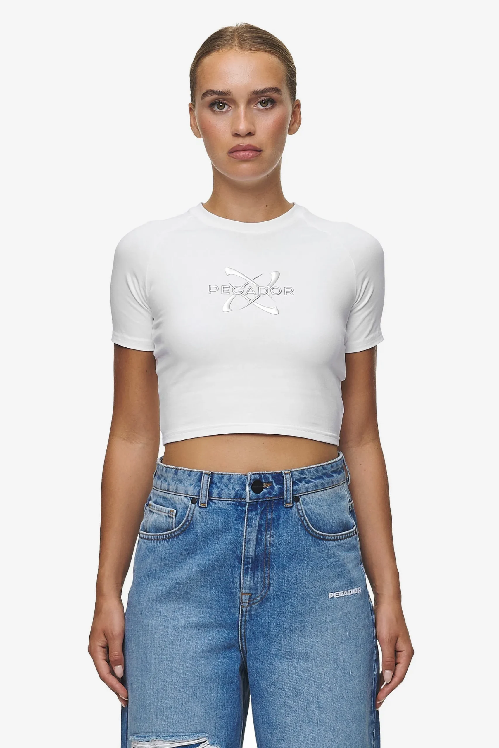 Pegador Tees|Klaria Baby Tee White