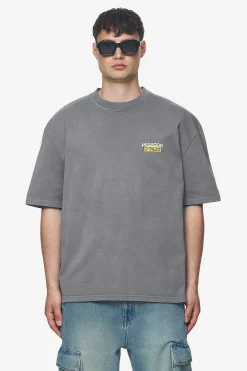 Pegador Tees|Kort Oversized Tee Vintage grey