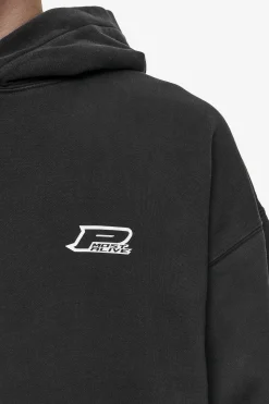 Pegador Hoodies|Lance Oversized Hoodie Vintage Black