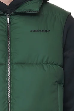 Pegador Vests|Landin Puffer Vest British Green