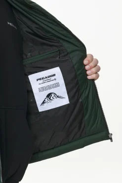 Pegador Vests|Landin Puffer Vest British Green