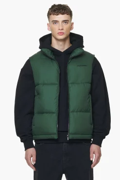 Pegador Vests|Landin Puffer Vest British Green