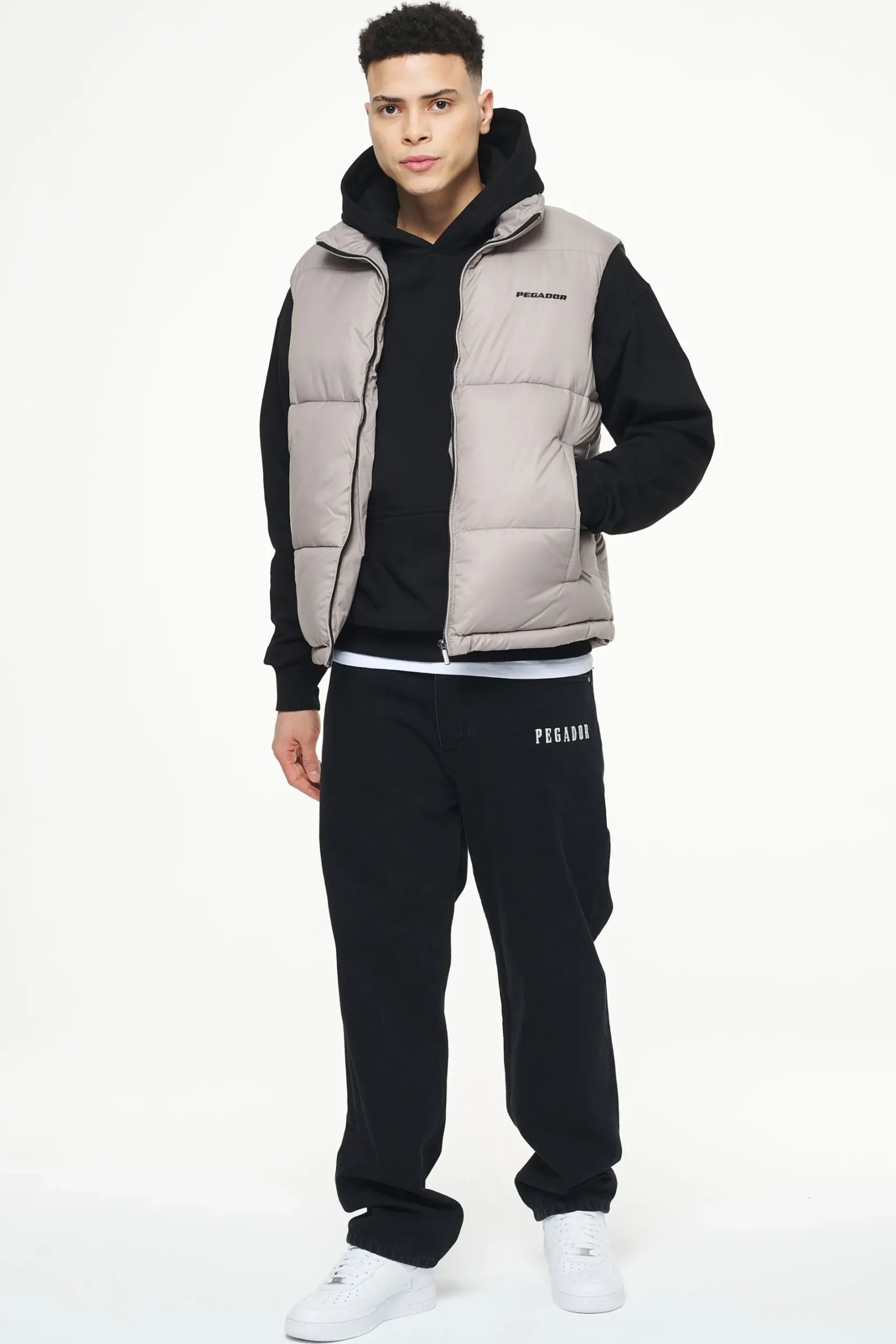 Pegador Vests|Landin Puffer Vest Nickle