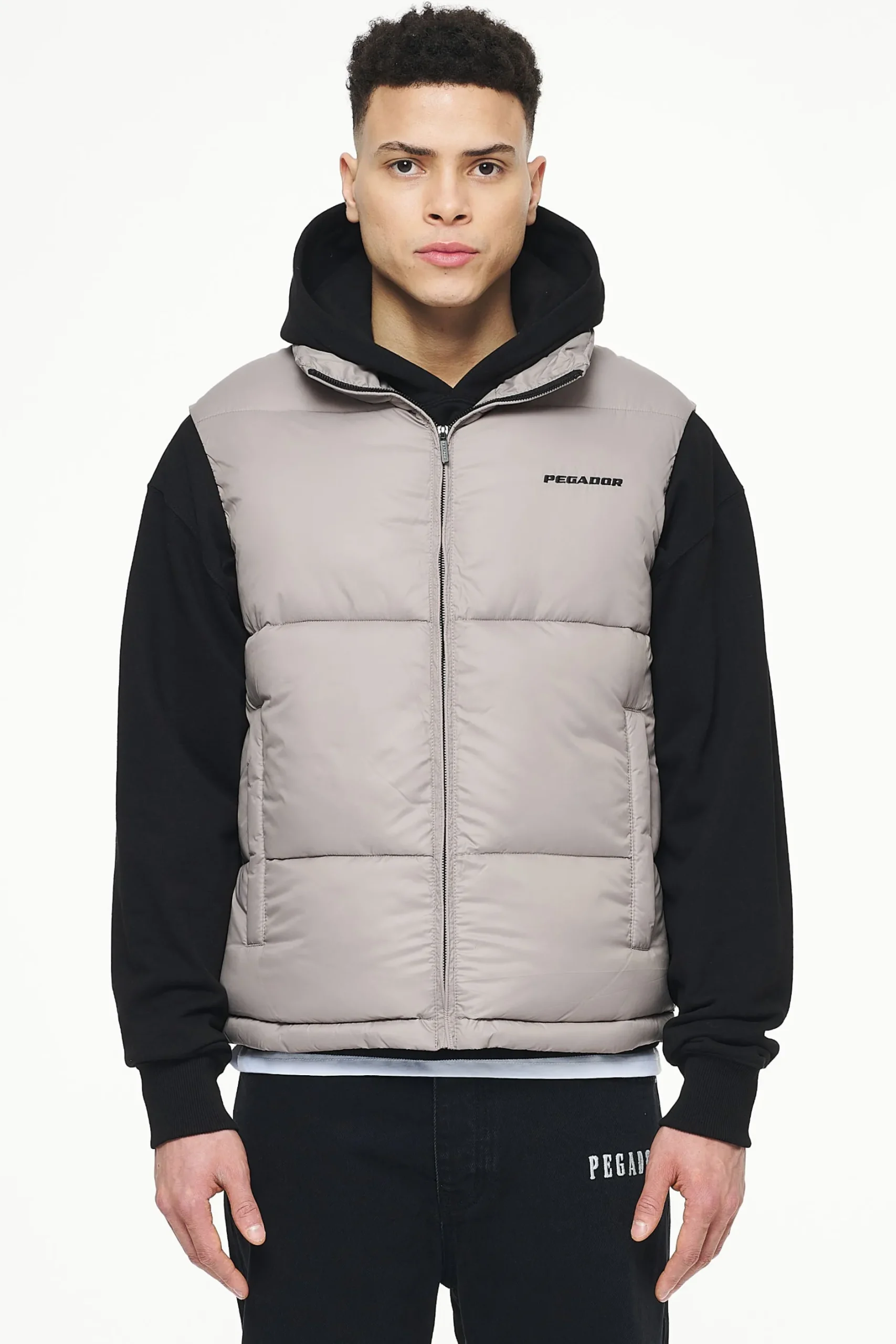 Pegador Vests|Landin Puffer Vest Nickle