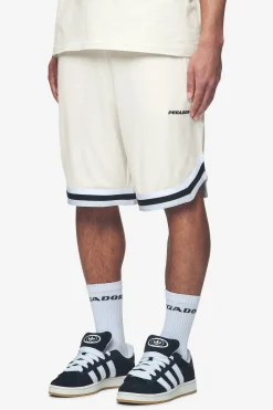 Pegador Shorts|Lansing Basketball Shorts Salty cream