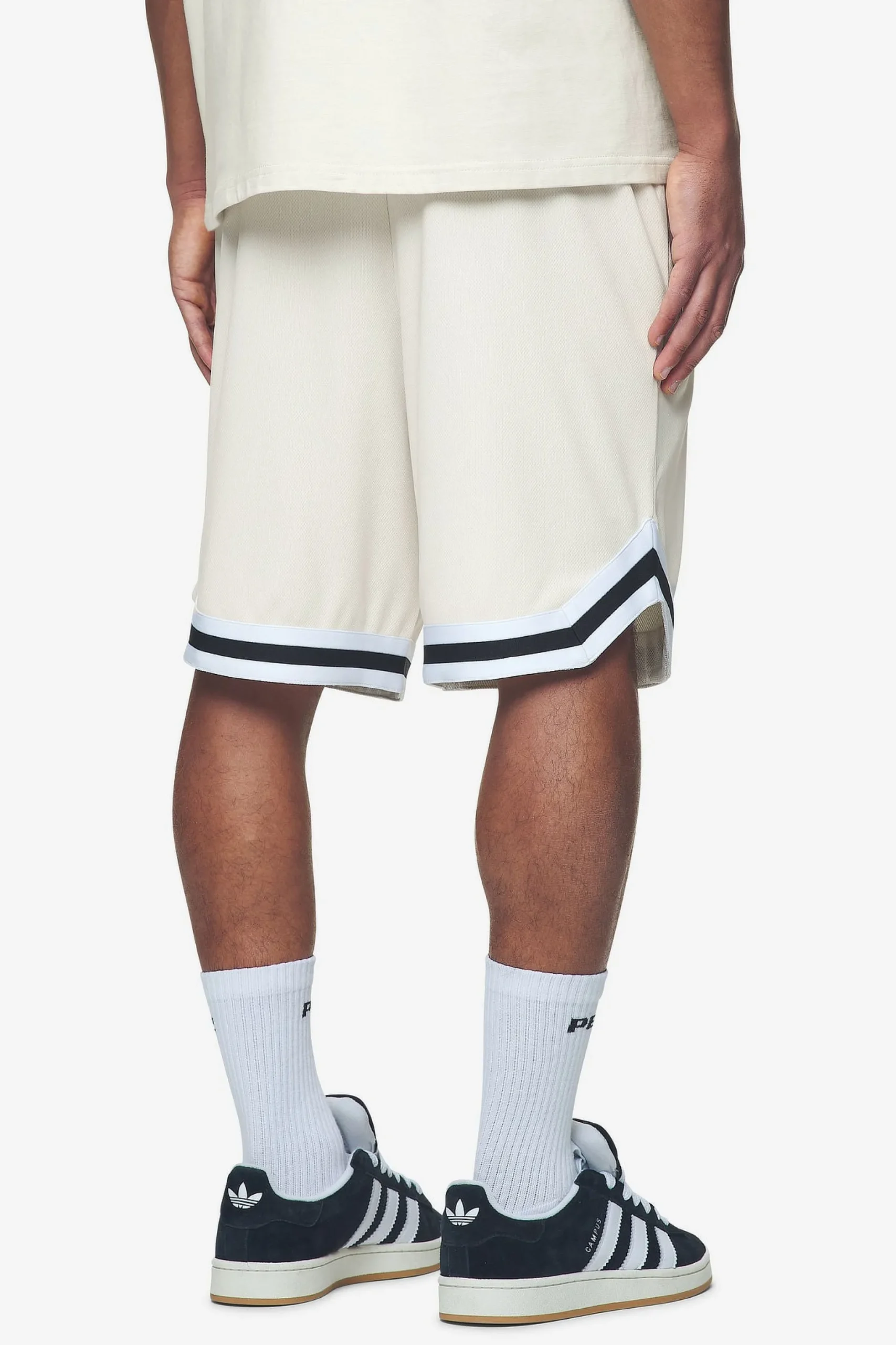 Pegador Shorts|Lansing Basketball Shorts Salty cream