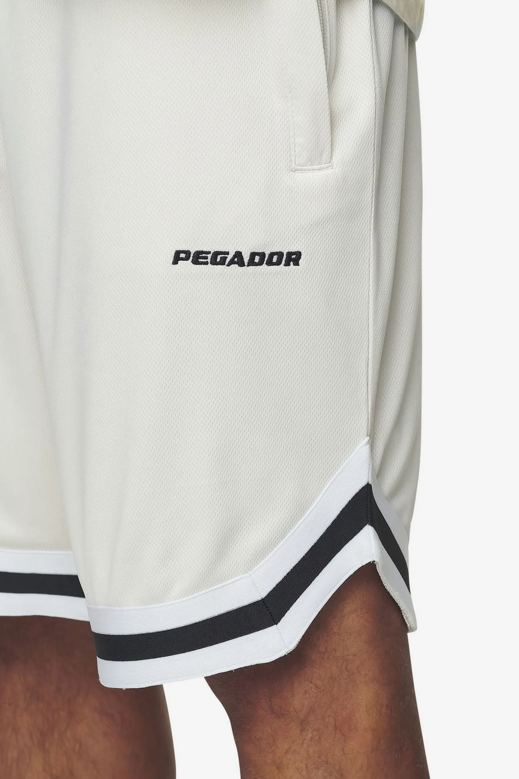 Pegador Shorts|Lansing Basketball Shorts Salty cream