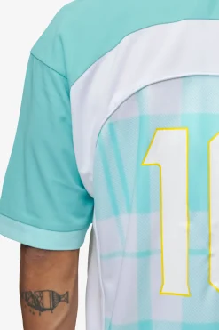 Pegador Tees|Lawn Jersey Sky Blue White