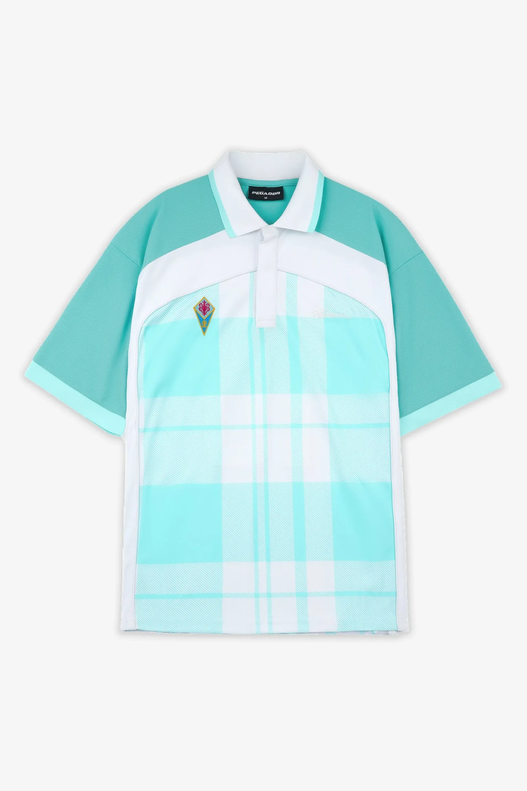 Pegador Tees|Lawn Jersey Sky Blue White